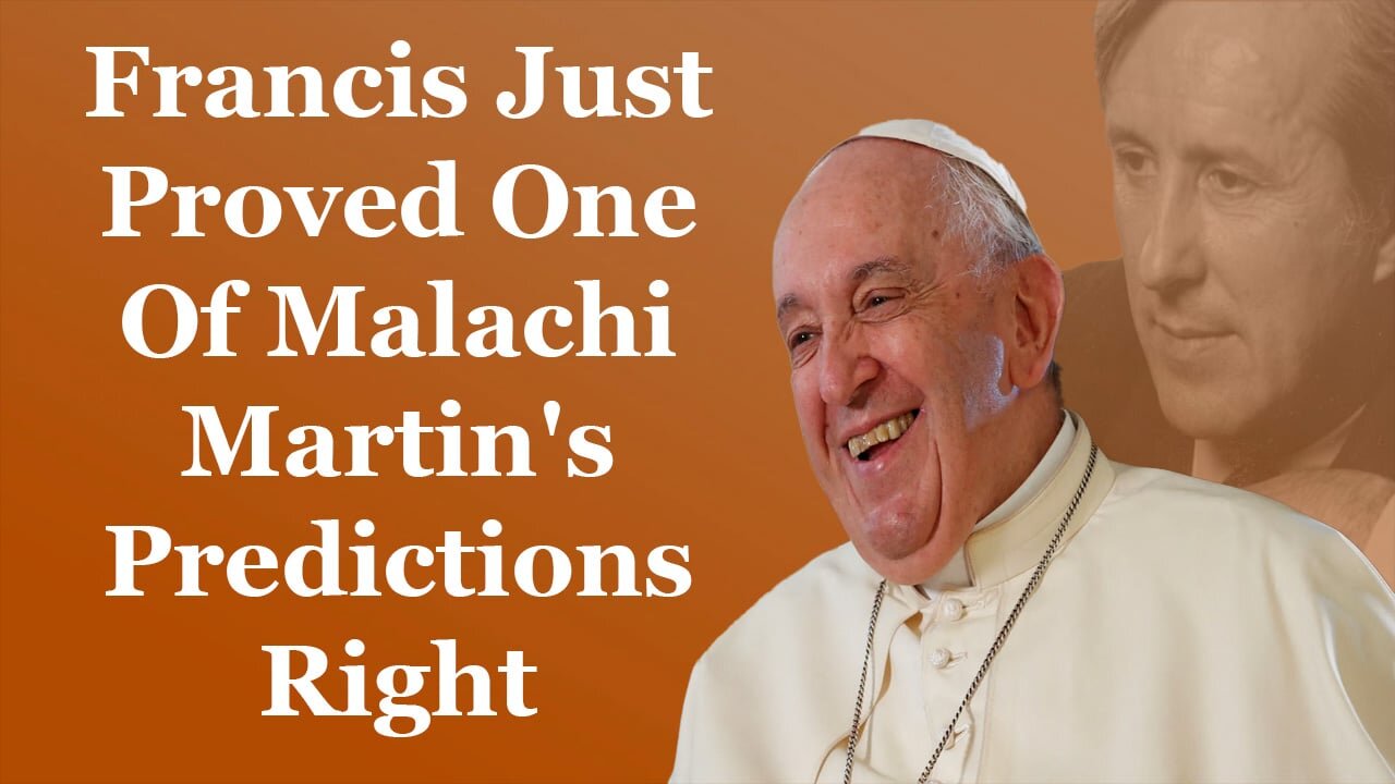 Francis Sets Internet Ablaze As He Proves Malachi Martin Right