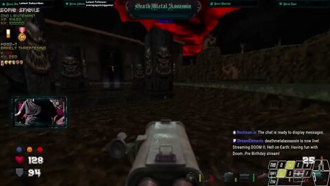 Having fun with Doom..Pre Birthday stream!