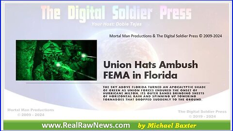 Union (White & Red) Hats Ambush FEMA in Florida