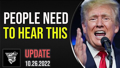 PEOPLE NEED TO HEAR THIS - DONT BE MISSED! SHOCKING BOOM! - TRUMP NEWS