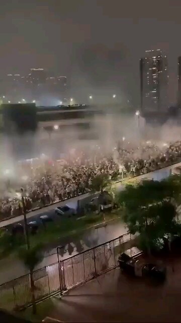 프랑스에서 팔레스타인 지지 시위. 231029