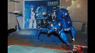 Ghost In The Shell Tachikoma Walking Tank 3D print and painting - 3 min short