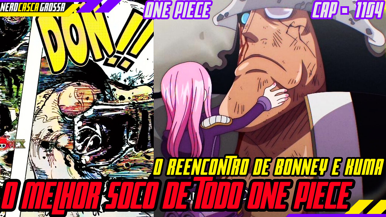 COMO SATURN RESISTIU AO MELHOR SOCO DE ONE PIECE? (One Piece cap.1104)