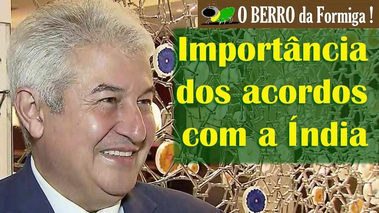 min Marcos Pontes explica a importância dos acordos com a Índia