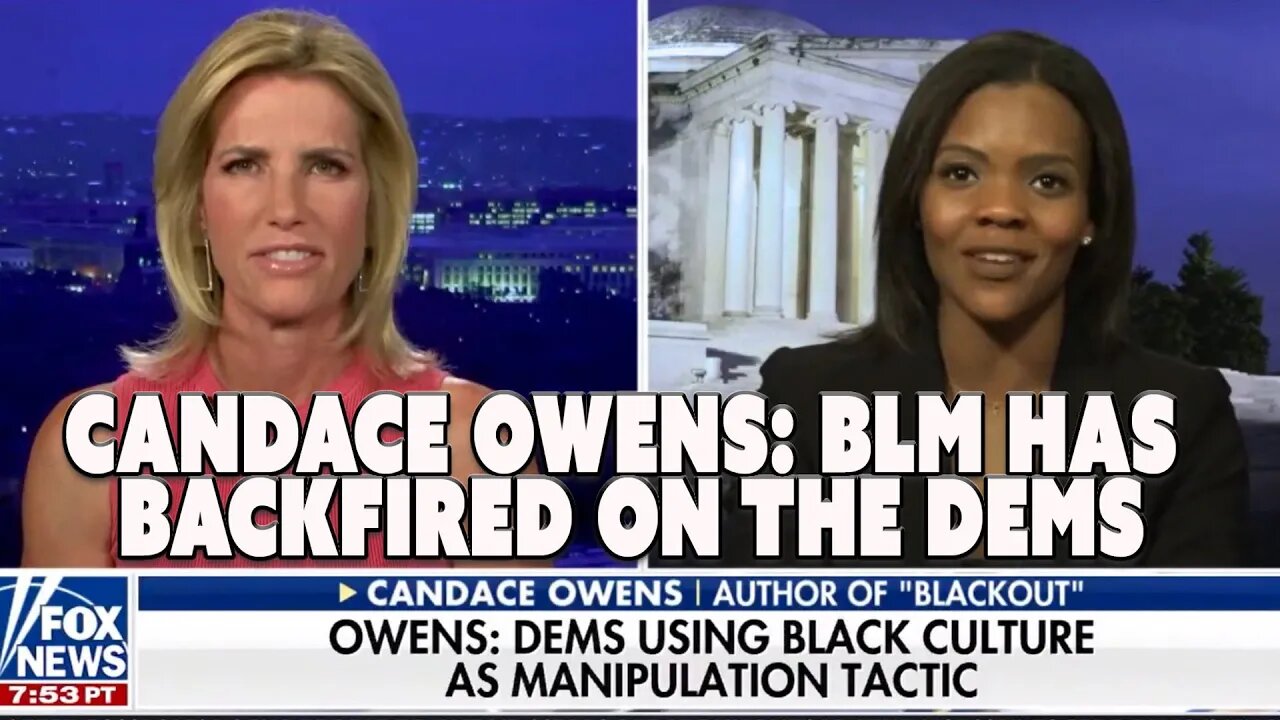 Candace Owens: Support of BLM Has Backfired for Biden and the Democrats.