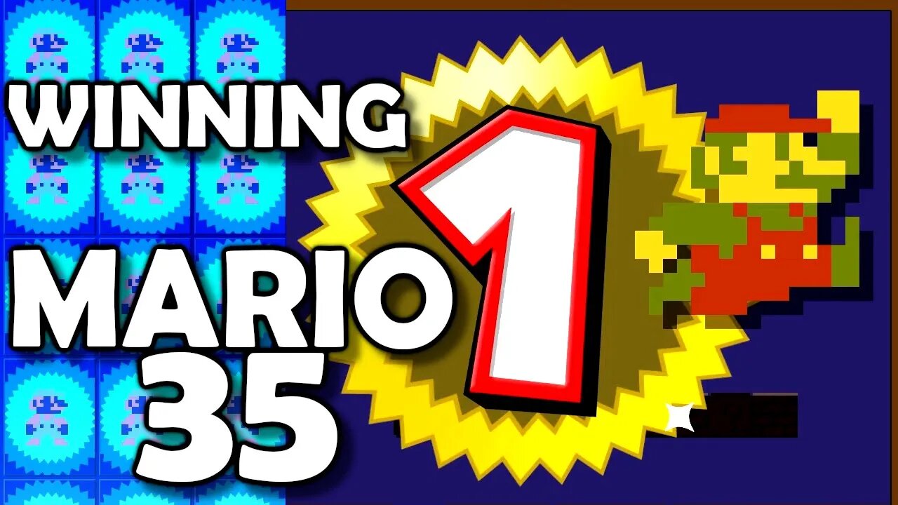 WINNING the MARIO Battle Royale: Super Mario Bros. 35 - Nintendo Switch Online - BASEMENT