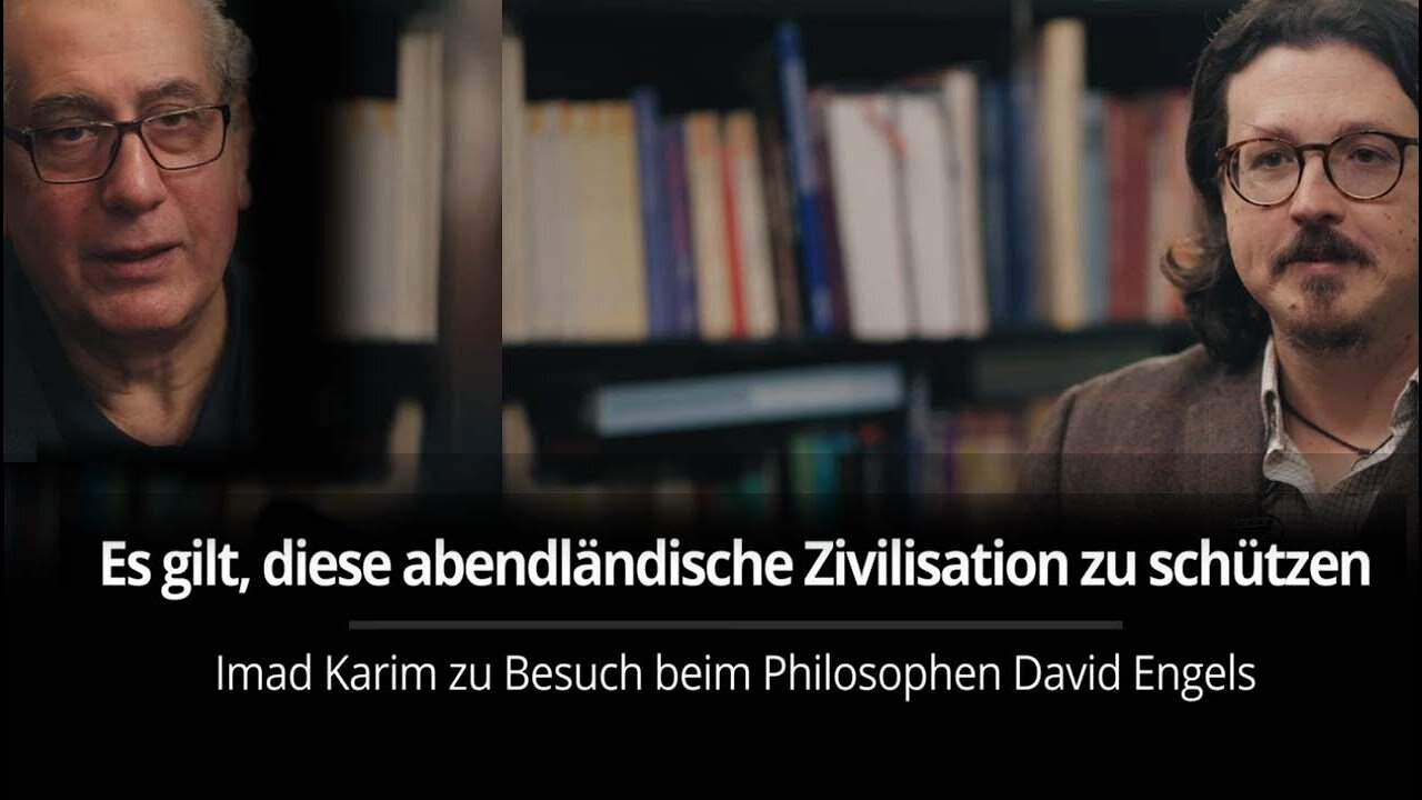 Es gilt, diese abendländische Zivilisation zu schützen - David Engels zur Zukunft Europa- Imad Karim