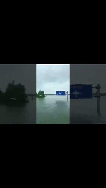 Flood in Tangshan City, Hebei Province, China Today