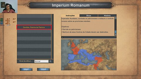 AGE OF EMPIRES 1 - IMPERIUM ROMANUM - ZENÓBIA A RAINHA DE PALMIRA