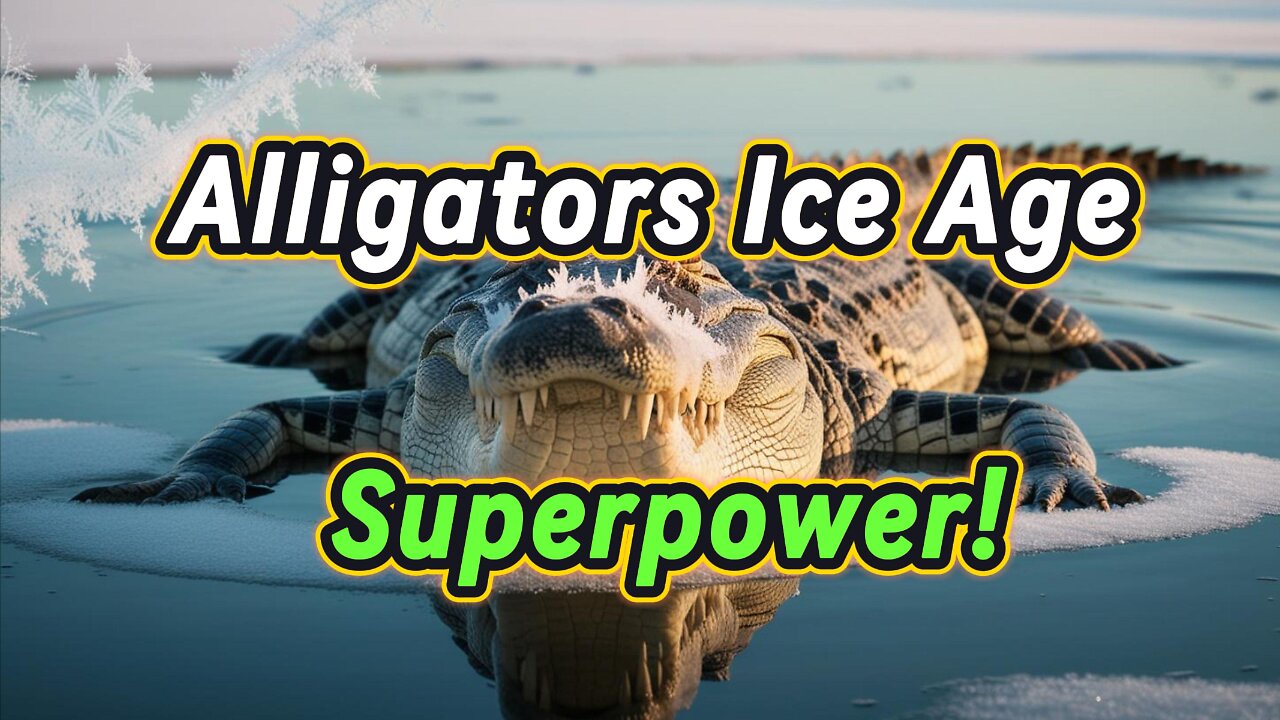 Alligators Ice Age Superpower: Surviving the Freeze