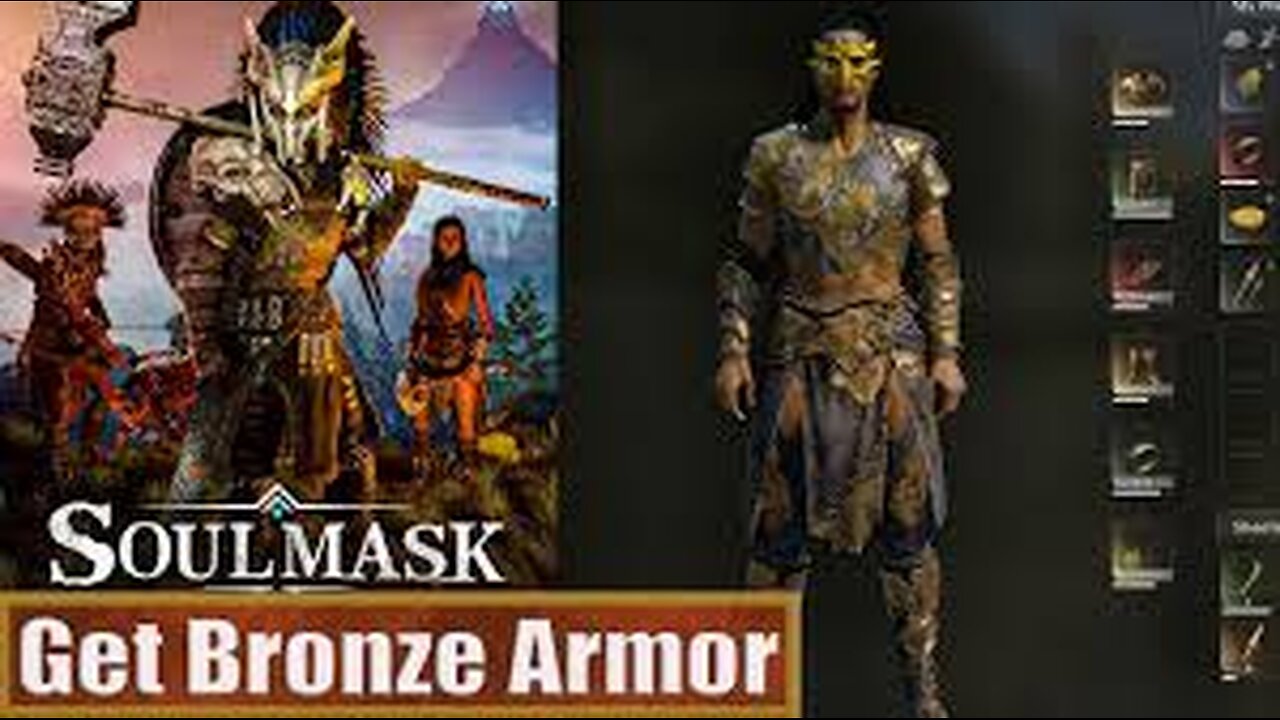 Soulmask Bronze Armor What Material And Stations Is Needed