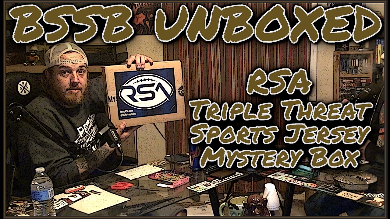 RSA Triple Threat Sports Jersey Mystery Box | BSSB Unboxed