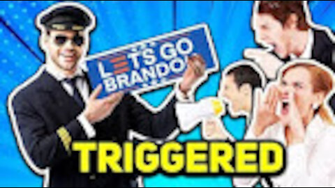 TRIGGERED: Lefty Media Has a MELTDOWN Over Pilot's 'Lets Go Brandon' 😆