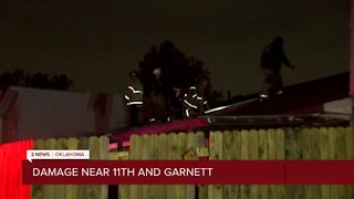 Emergency crews help families deal with storm damage in east Tulsa