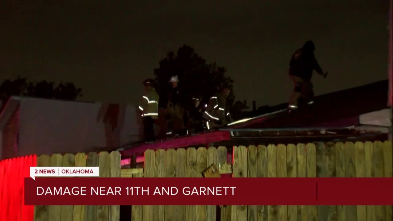 Emergency crews help families deal with storm damage in east Tulsa