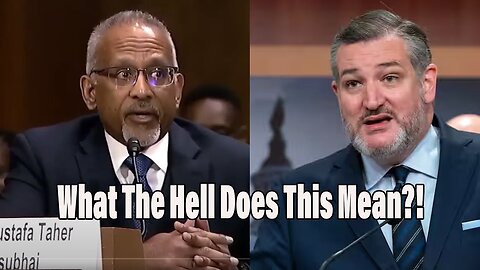 Room Completely Silent After Ted Cruz Exposes Biden Nominee's SHOCKING Radical Writing!!