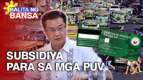 Sen. Gatchalian nais padagdagan ang subsidiya ng gobyerno sa PUV Modernization Program