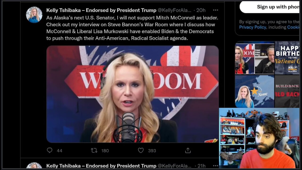 Trump-Endorsed AK Sen Candidate Kelly Tshibaka ROASTS RINOs Murkowski & McConnell