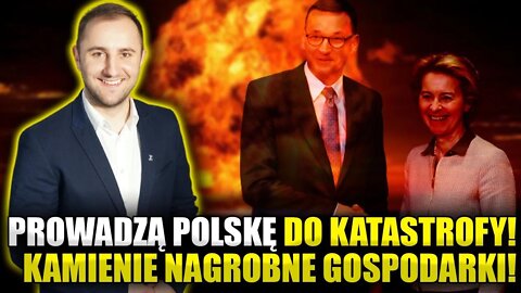 Prowadzą Polskę do KATASTROFY! P. Marjan: To nie kamienie miliowe, a KAMIENIE NAGROBNE