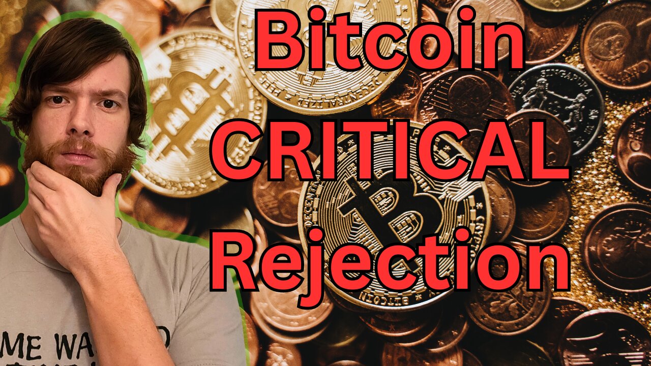 Bitcoin CRITICAL Rejection E372 #crypto #grt #xrp #algo #ankr #btc #crypto