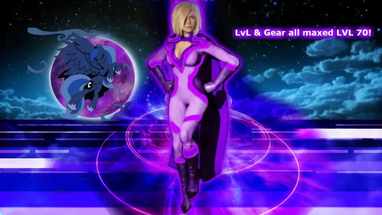 Power Girls gear is completely MAXED OUT LVL 70!