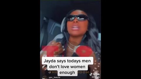 Jayda Cheaves Says “Men Don’t Love Women Enough”🤦🏾‍♂️🤡 #shorts