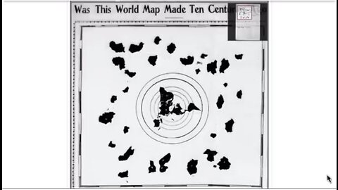 Mysterious Flat Earth Map from 1907 Hawaiin Gazette Article