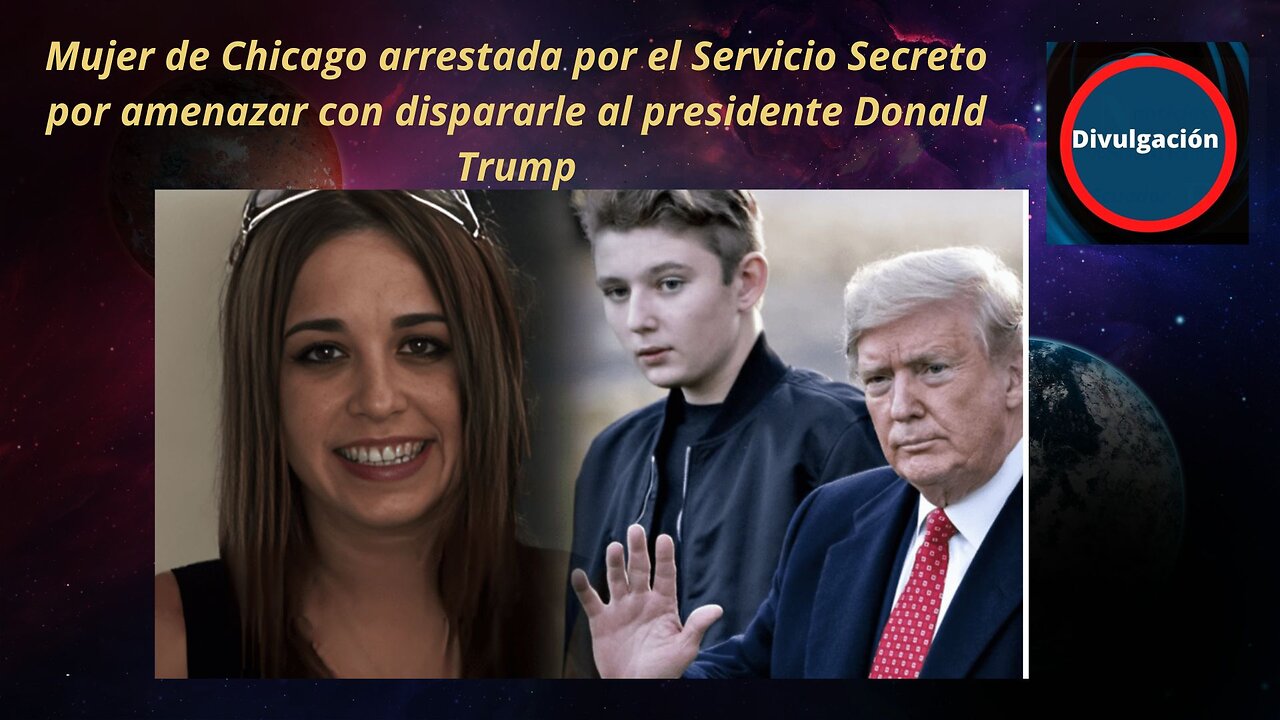 Mujer de Chicago arrestada por el Servicio Secreto por amenazar con dispararle al Donald Trump