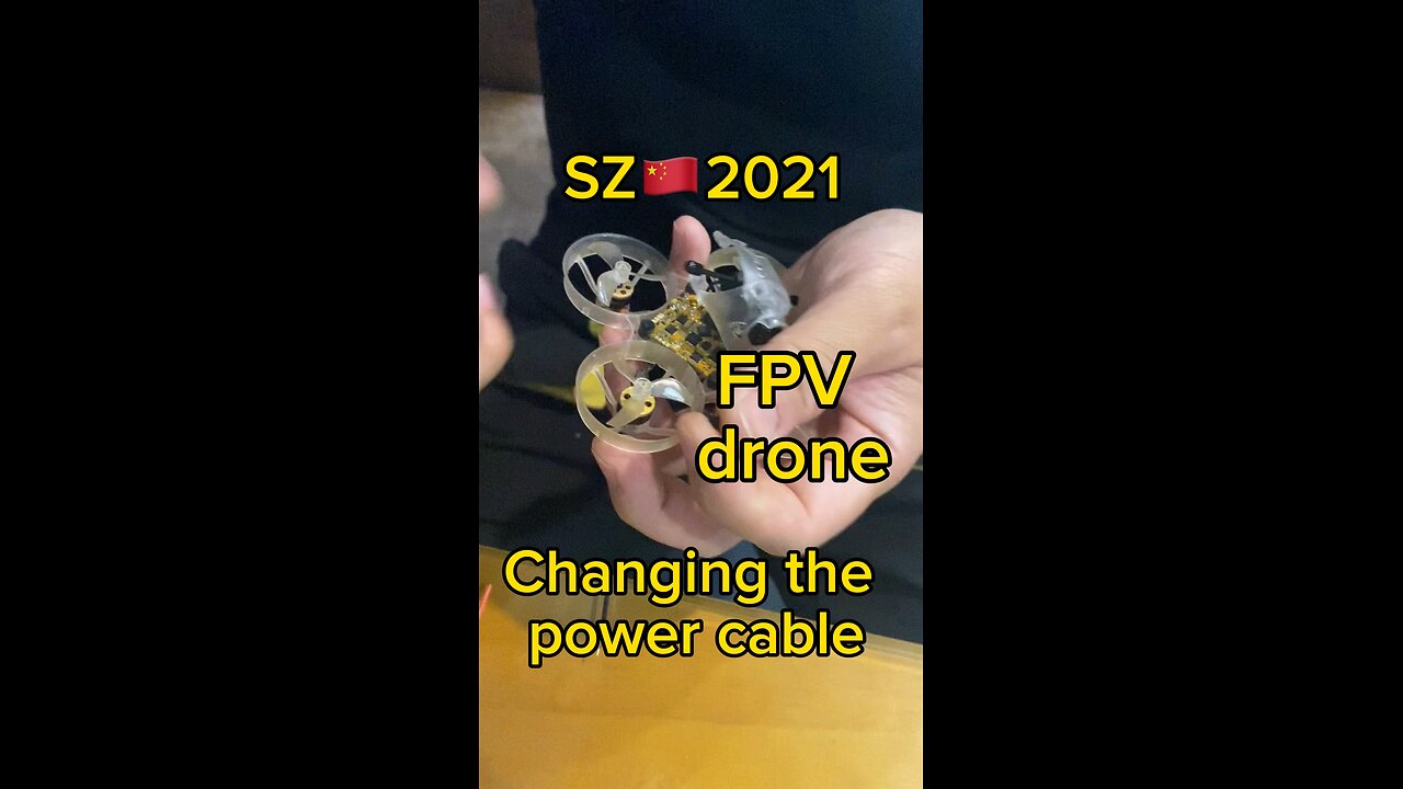 replacing power cable🇨🇳 #FPV#Drone#China#SZ#RC#深圳王牌亚当射箭俱乐部#CapCut#Tango2