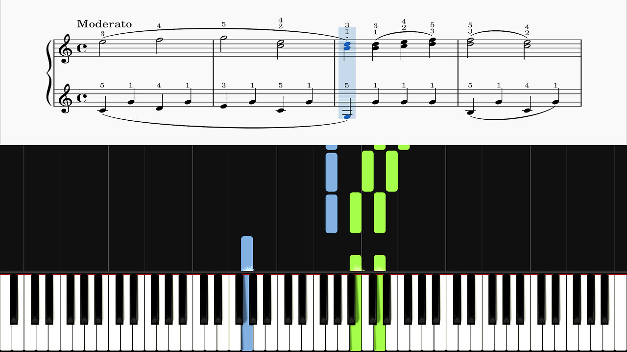 Carl Czerny - 100 Progressive Studies, Op. 139, No. 1 (Piano Tutorial)