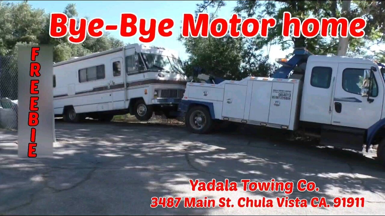 Bye Bye Motor Home