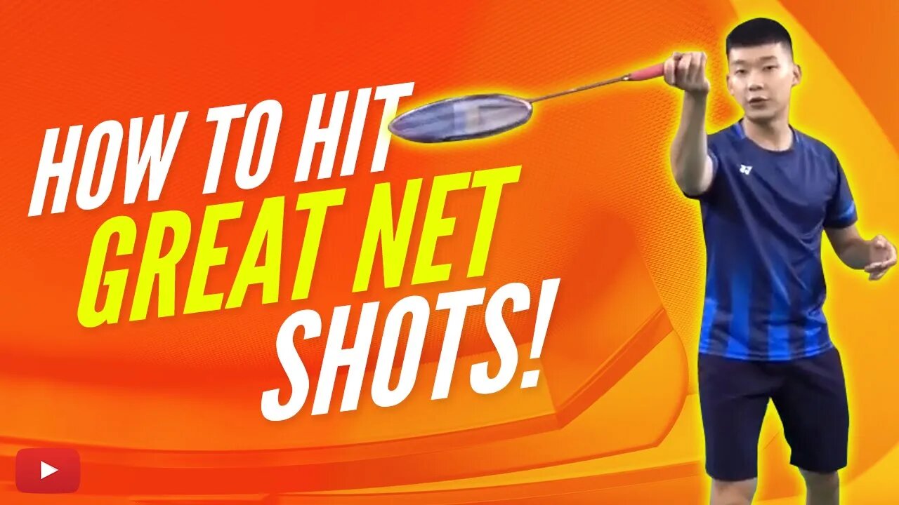 How to Hit Great Net Shots! - Master Ye teaches Badminton (Chinese with English Subtitles)