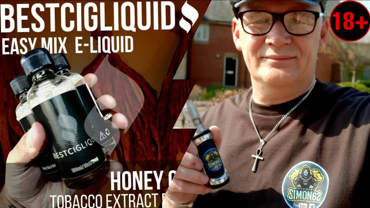 BESTCIGLIQUID / HONEY CAFE TOBACCO E- LIQUID REVIEW #bestcigliquid#ukeliquid