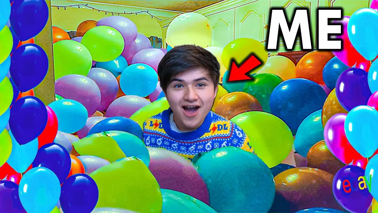 I BAUGHT ALL THE BALLOONS ON EBAY!