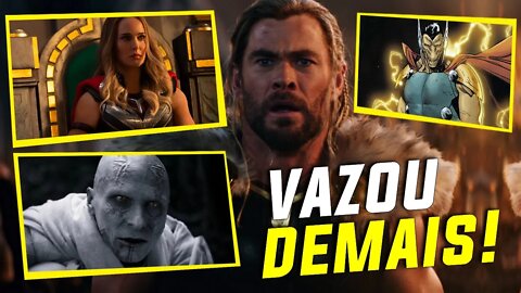 VAZOU TUDO! ROTEIRO COMPLETO DE THOR: AMOR E TROVÃO E CENA PÓS-CRÉDITOS! (JÁ ASSISTI)