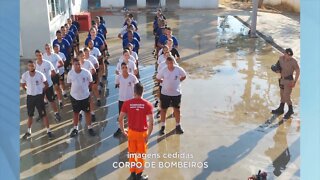 Nordeste Mineiro: Guarda Mirim participa de treinamento na sede dos bombeiros em Araçuaí
