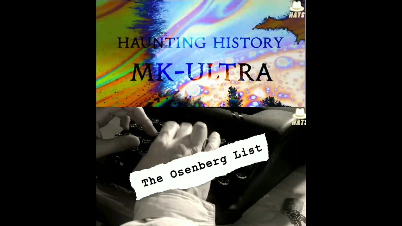 MK ULTRA - NAZI SS -> CIA / MOSSAD NWO MIND CONTROL PROGRAM