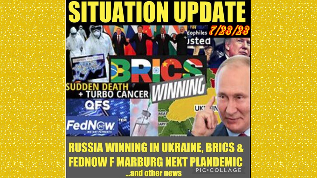 SG Anon. Juan O Savin ~ Situation Update 07/23/23 ~ Restored Republic > Judy Byington- Q+ White Hats