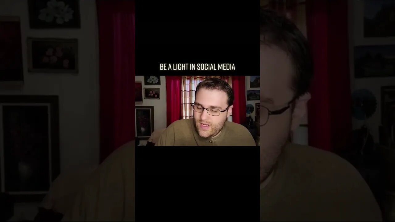 BE A LIGHT ON SOCIAL MEDIA