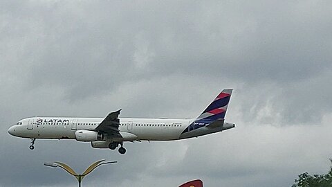 Airbus A321 PT-MXF coming from Guarulhos to Manaus