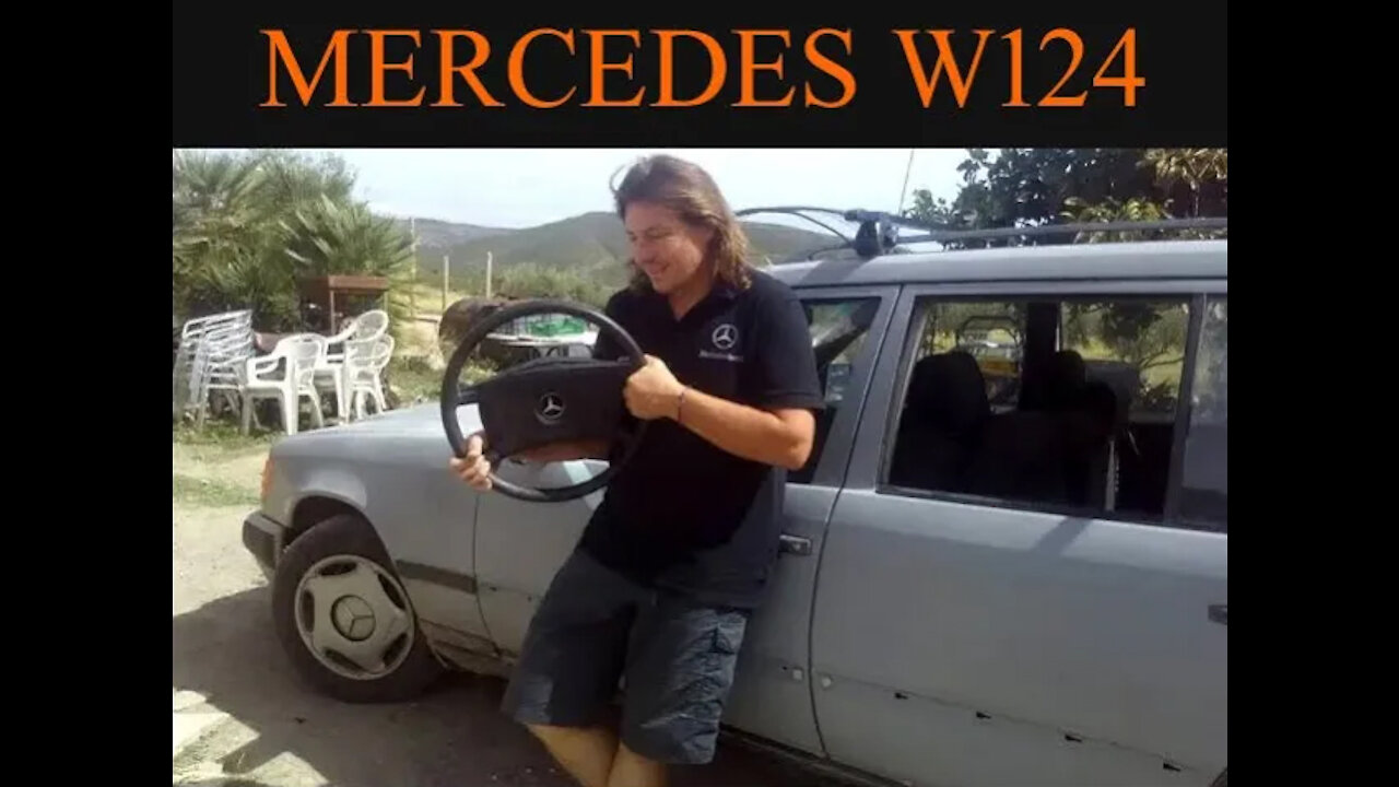 Mercedes Benz w124 - Comment enlever le volant (Modèles sans airbag)