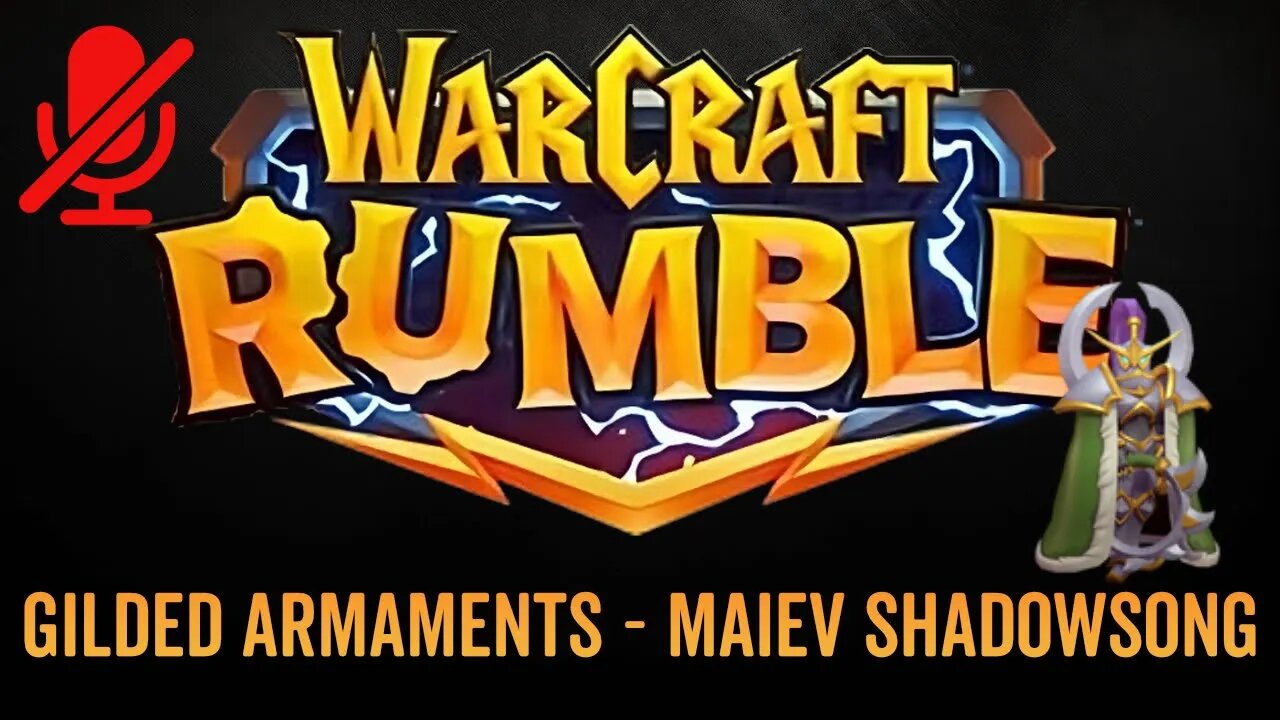 WarCraft Rumble - No Commentary Gameplay - Gilded Armaments - Maiev Shadowsong