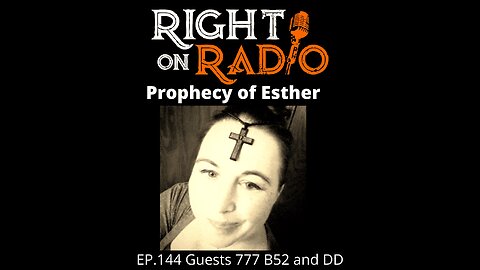 Right On Radio Episode #144 - Guests 777 B52 and DD. Is Jessie Esther? (May 2021)