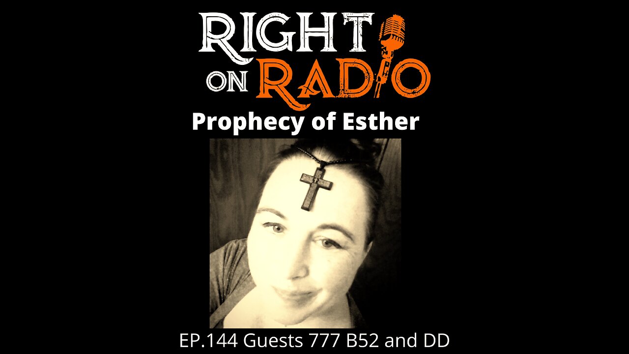 Right On Radio Episode #144 - Guests 777 B52 and DD. Is Jessie Esther? (May 2021)