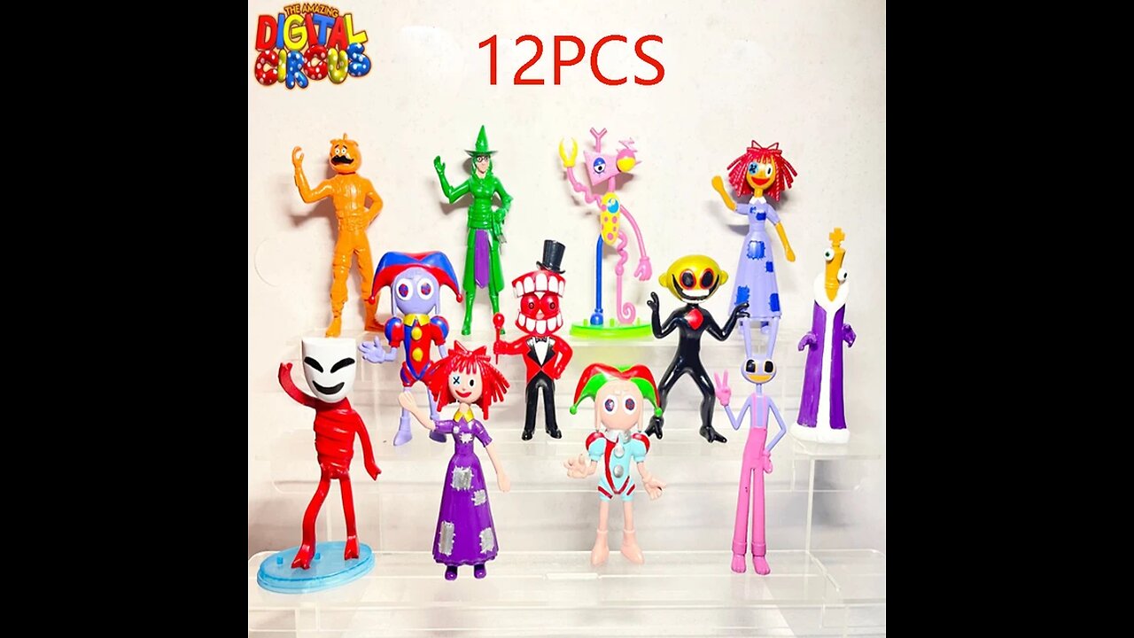 The Amazing Digital Circus Figure Pomni and Jax Plushie Doll Toys