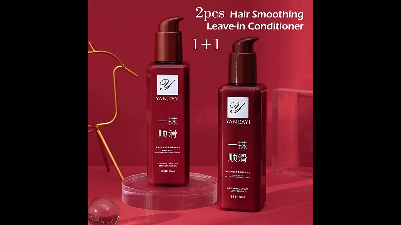 2pcs Yanjiayi Hair Conditioner Leave-in Conditioner