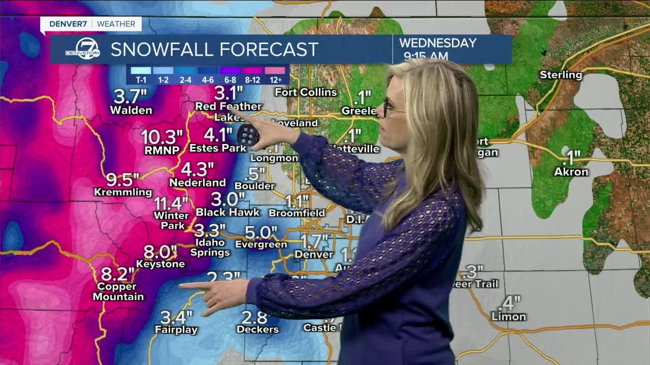 Warming up Monday, then snow ahead