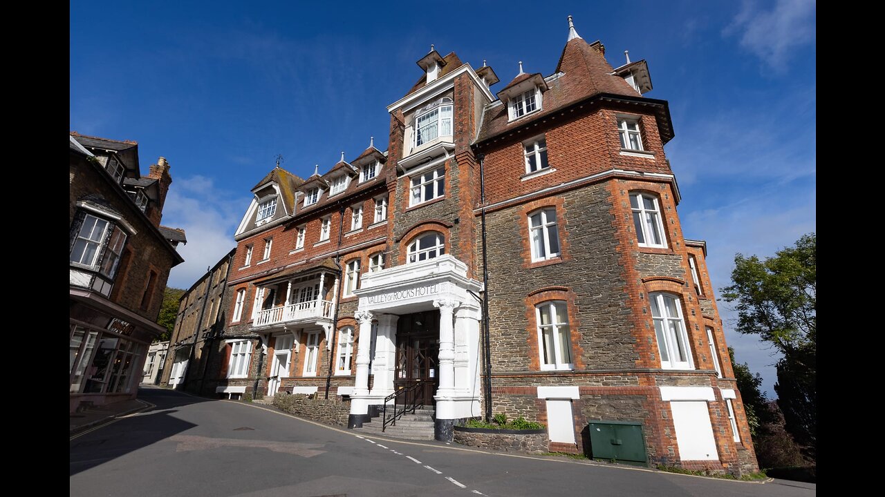 Valley of The Rocks Hotel, Lynton, North Devon, 2022 road trip around the South West. E:6