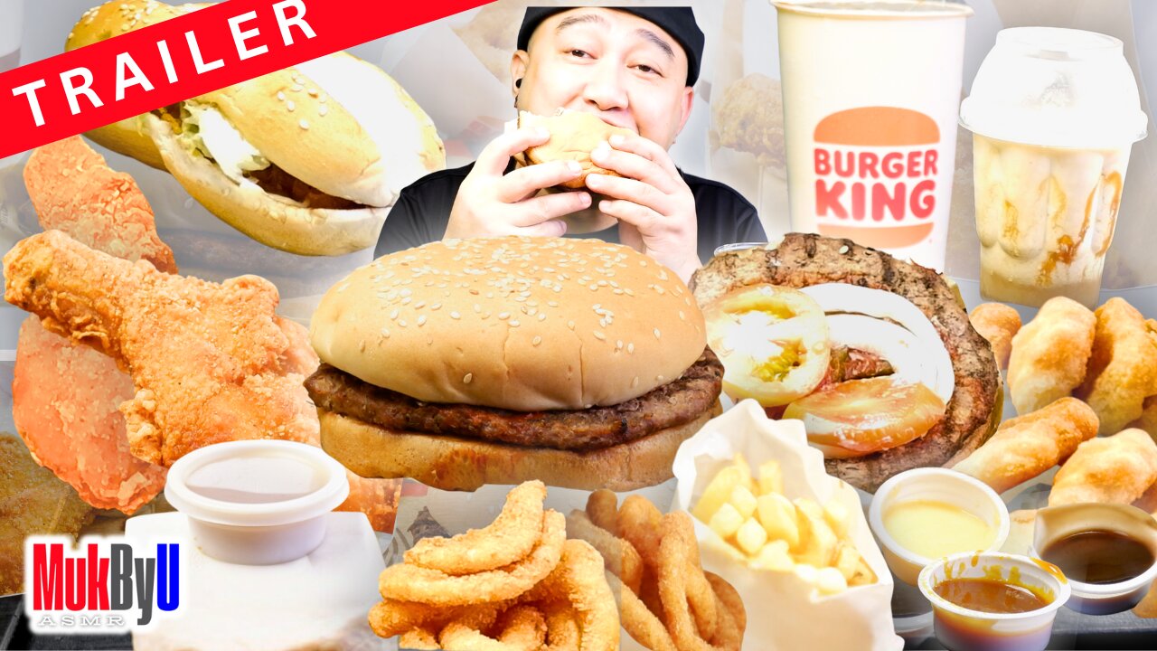 Trailer - My 1st Burger King Mukbang (You Eat POV) | 3D ASMR 3POV Mukbang By You. Immersive Mukview