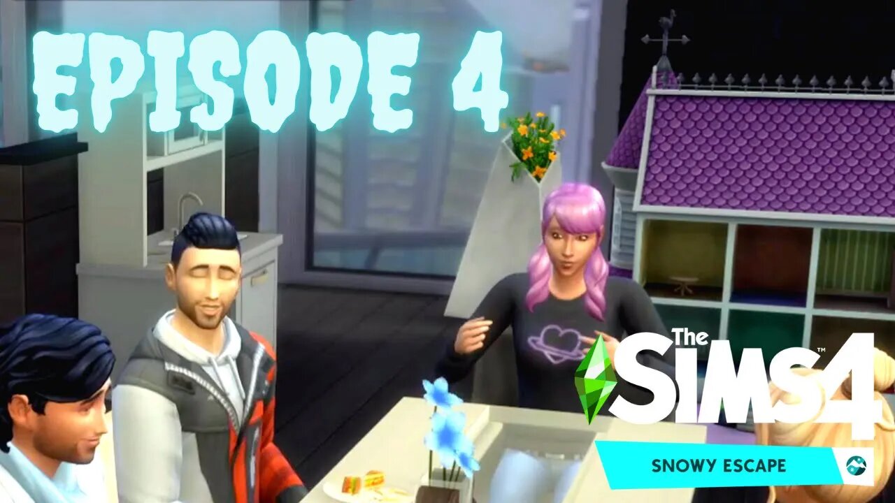 Sims 4 - Snowy Escape Let's Play - Episode 4